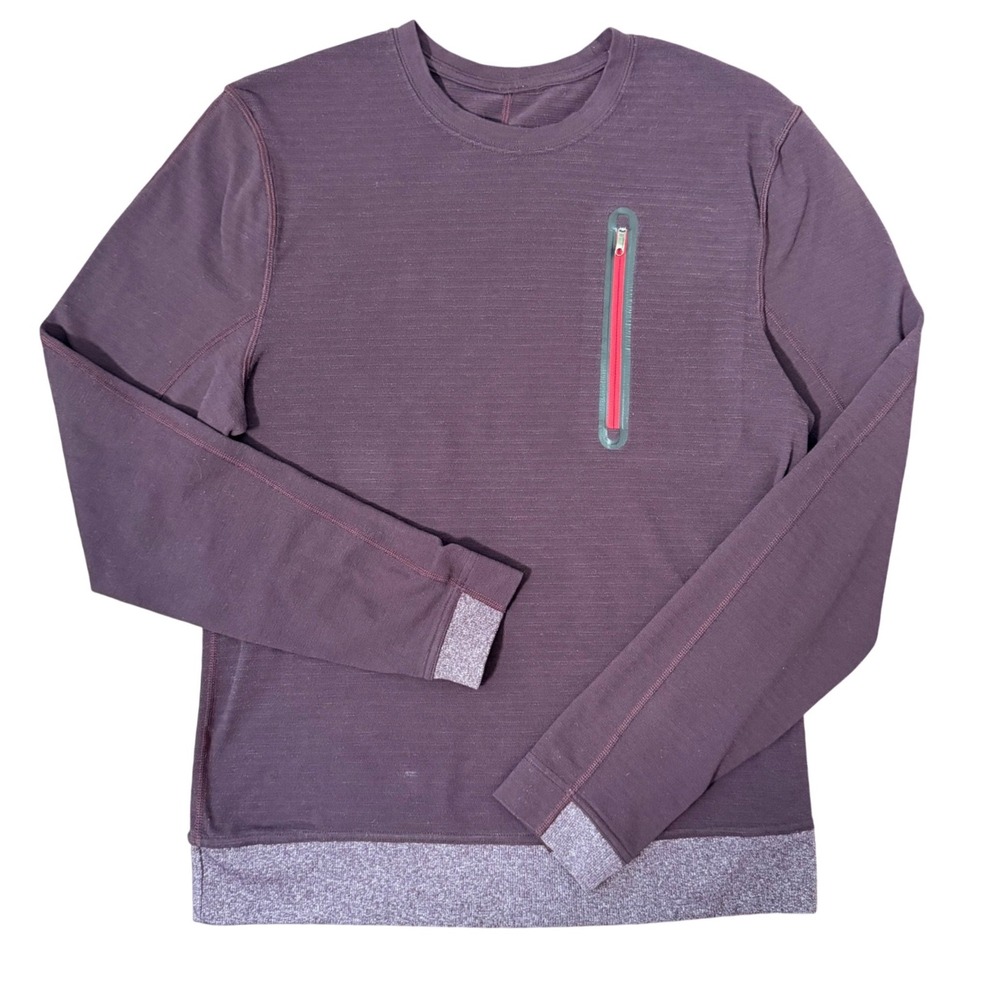 Lululemon Mens Cool Down Long Sleeve Crew (SM) Activewear Gym Workout‎ Casual